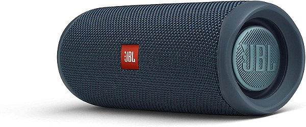 Caixa de Som portátil JBL Flip 5 Azul Bluetooth