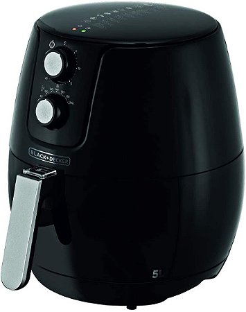 Fritadeira Air Fryer Elétrica Black Decker 5L AFM5-BR 1400w 110v