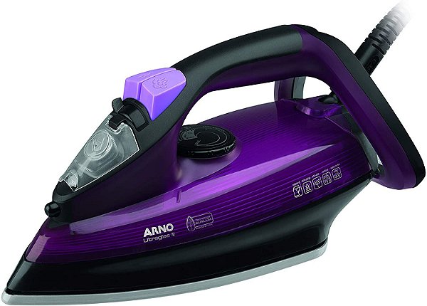 Ferro de Passar a Vapor Arno Ultragliss III FUA3 Roxo 110v