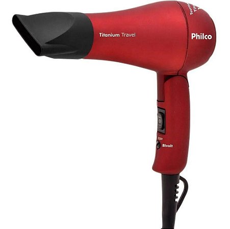 Secador de Cabelo Philco Titanium Travel 750W Bivolt