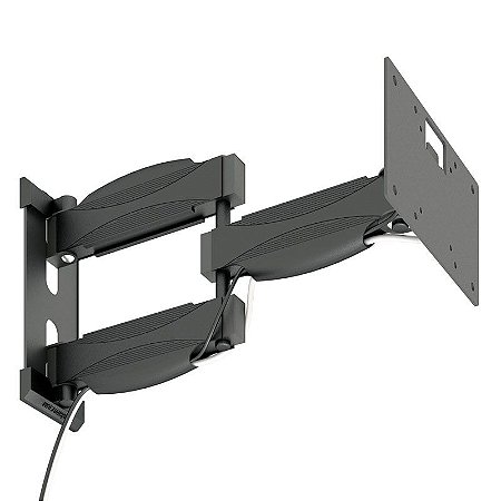 Suporte Articulado Multivisão com Inclinação para TV de 14'' a 56'' STPA-MAX-PR Preto