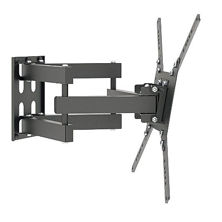 Suporte Triarticulado Multivisão com Inclinação para TV de 26'' a 75'' STPA2000-PR Preto