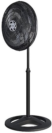 Ventilador Oscilante De Coluna Ventisol Turbo 6 P 50cm Preto 110V Premium