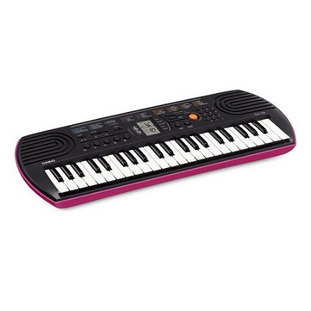 TECLADO MUSICAL CASIO INFANTIL DIGITAL ROSA SA-78AH2