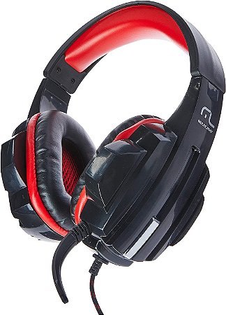 Fone de ouvido headset gamer p2 cabo nylon PH120 multilaser