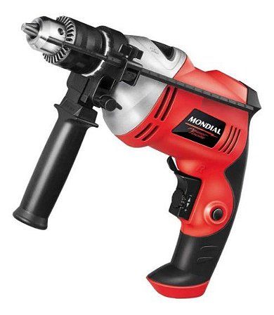 Furadeira de Impacto Mondial Vermelha 700 W FFI-05 110v