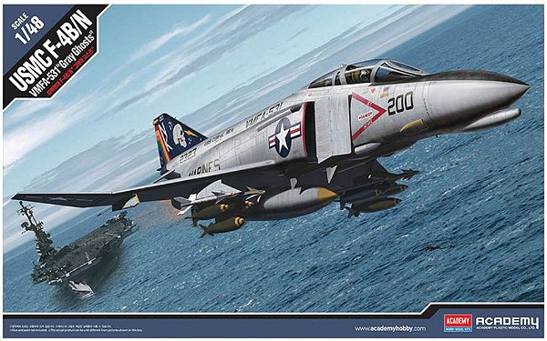 Academy - USMC F-4B/N "VMFA-531 Gray Ghosts" - 1/48