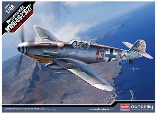 Academy - Messerschmitt Bf109G-6/G-2 "JG27" - 1/48