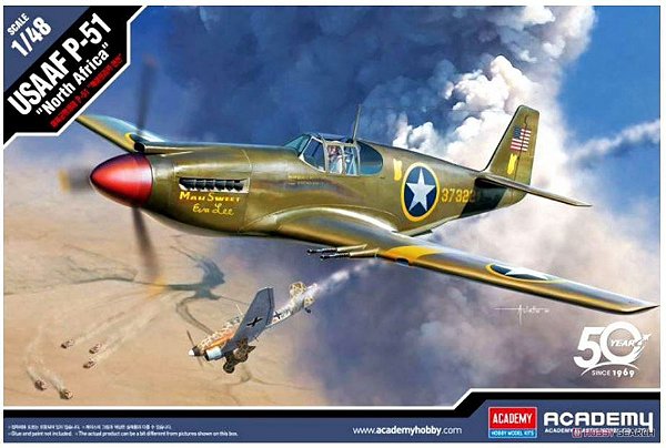 Academy - USAAF P-51 "North Africa" - 1/48