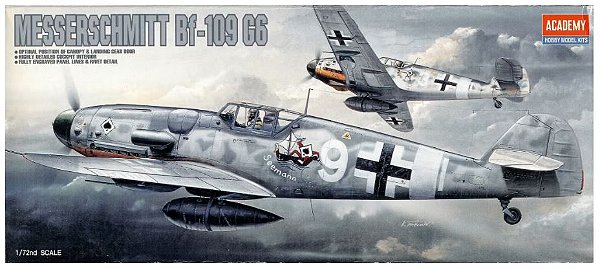 Academy - Messerschmitt Bf-109 G6 - 1/72