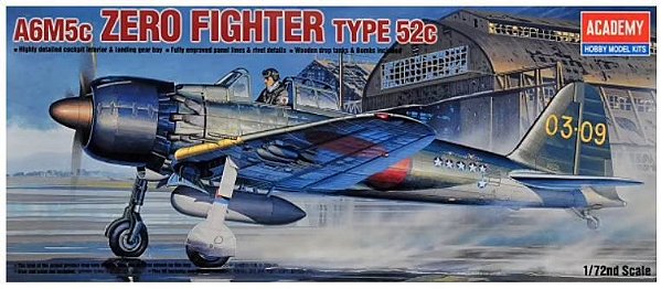 Academy - A6M5c Zero Fighter Type 52c - 1/72