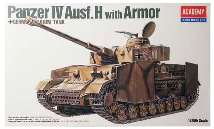 Academy - Panzer IV Ausf.H with Armor - 1/35