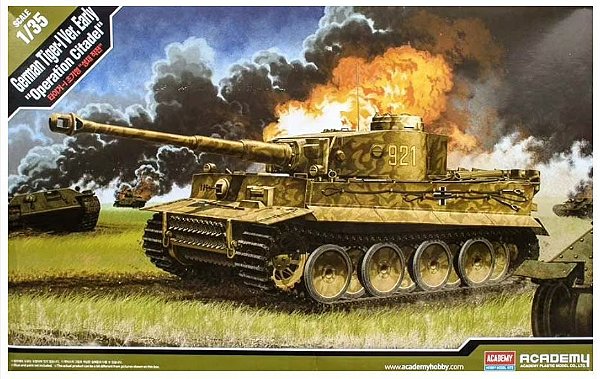 Academy - Tiger-I Ver. Early "Operation Citadel" - 1/35