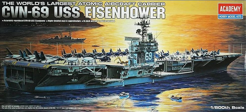 Academy - CVN-69 USS Eisenhower - 1/800