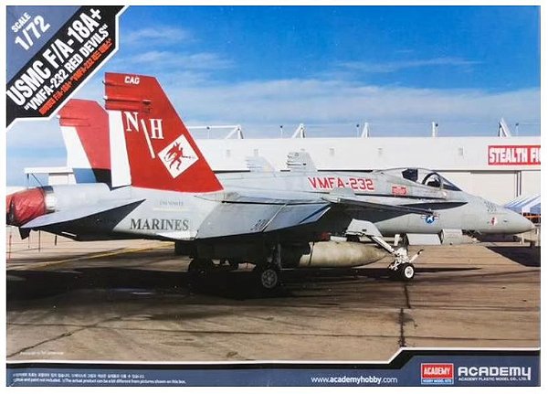 Academy - USMC F/A-18A+ "VMFA-232 Red Devils" - 1/72