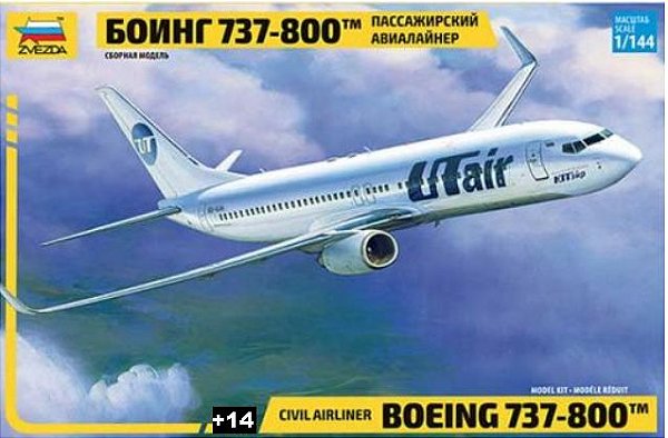 Zvezda - Boeing 737-800 - 1/144