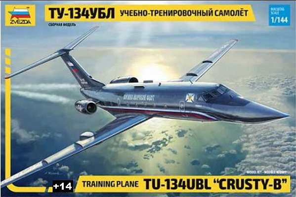Zvezda - TU-134UBL "Crusty B" - 1/144