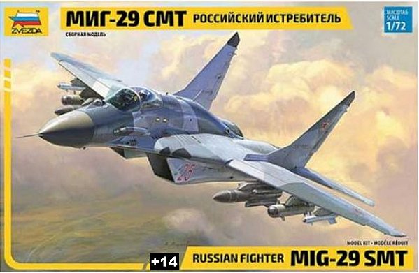 Zvezda - MIG-29 SMT - 1/72