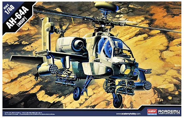 Academy - AH-64A (MSIP) - 1/48