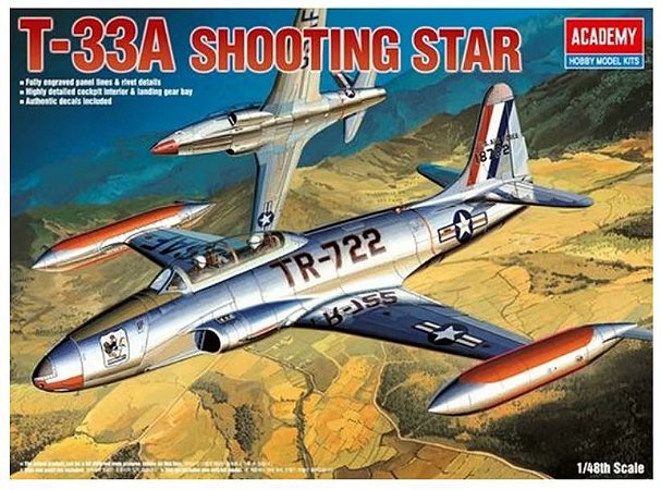 Academy - T-33A Shooting Star - 1/48