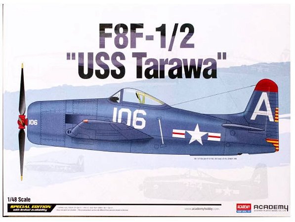 Academy - F8F-1/2 "USS Tarawa" - 1/48