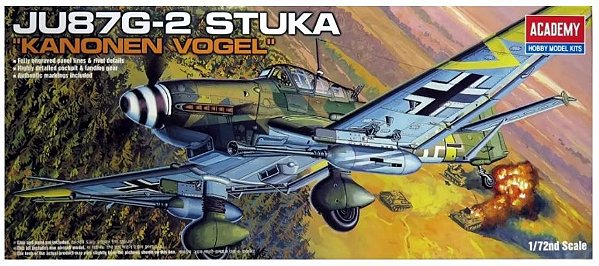 Academy - Ju87G-2 Stuka "Kanonen Vogel" - 1/72