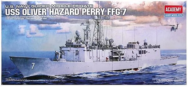 Academy - USS Oliver Hazard Perry (FFG-7) - 1/350