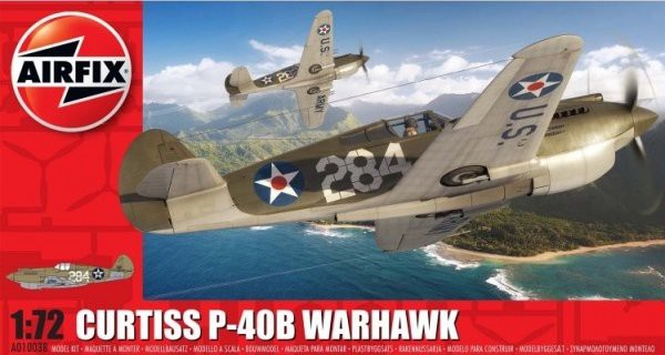 Airfix - Curtiss P-40B Warhawk - 1/72