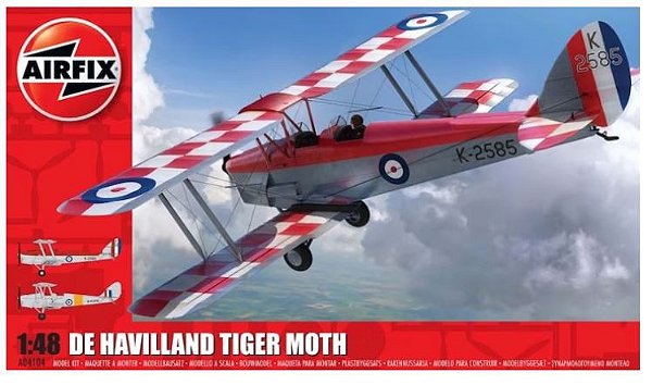 Airfix - De Havilland Tiger Moth - 1/48