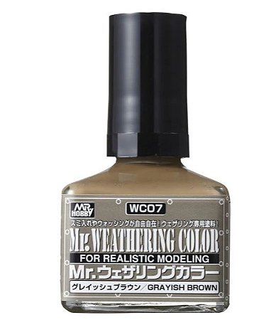 Gunze - Mr.Weathering Color 07 - Grayish Brown 40ml
