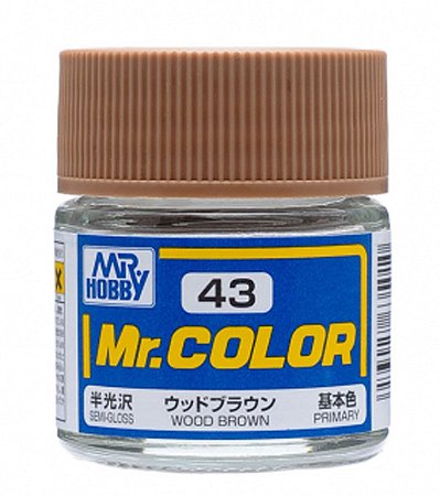 Gunze - Mr.Color 043 - Wood Brown (Semi-Gloss)