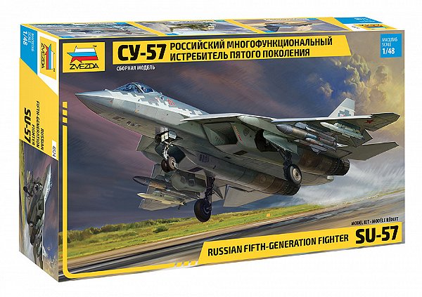 Zvezda - Russian fifth-generation fighter SU-57 - 1/48