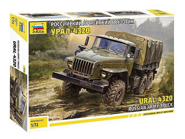 Zvezda - URAL-4320 - 1/72