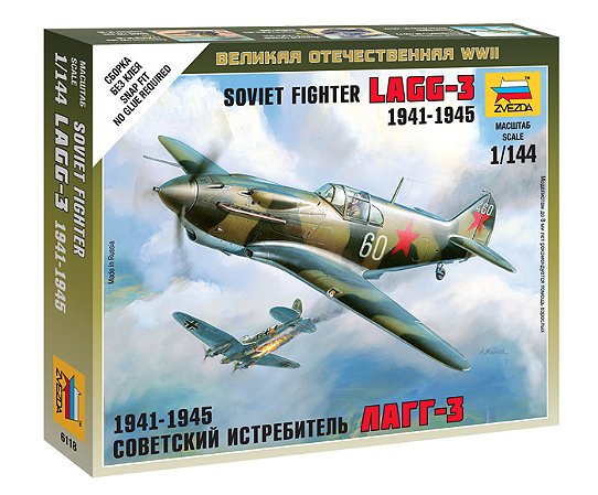 Zvezda - Soviet Fighter Lagg-3 - 1/144