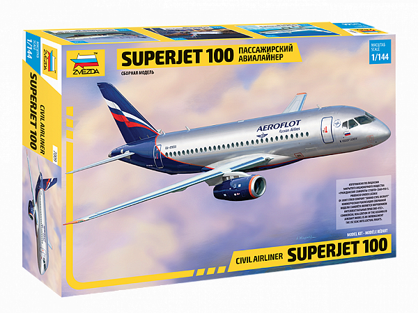 Zvezda - Superjet 100 - 1/144