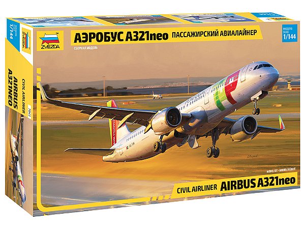 Zvezda - Airbus A321neo - 1/144