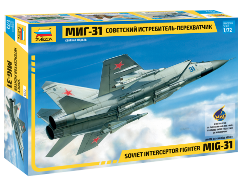 Zvezda - Soviet interceptor fighter MiG-31 - 1/72