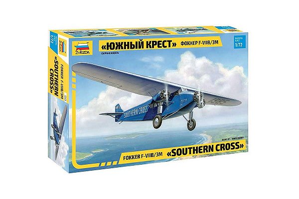 Zvezda - Fokker F-VIIB/3M "Southern Cross" - 1/72