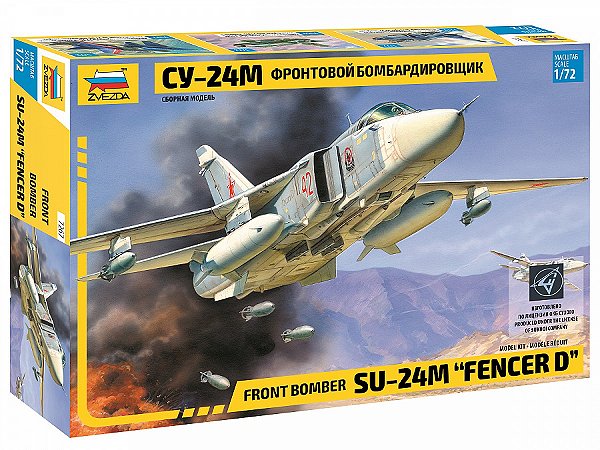 Zvezda - Front bomber Su-24M "Fencer D" - 1/72