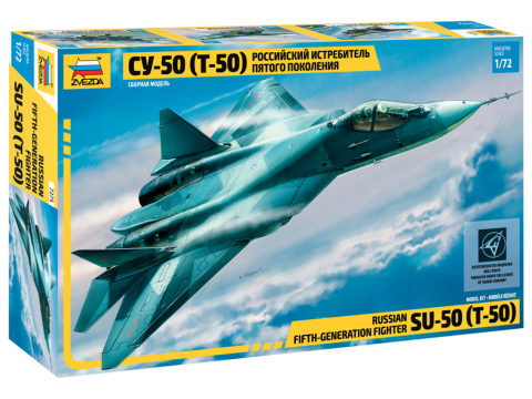 Zvezda - Russian fifth-generation fighter Su-50 (T-50) - 1/72