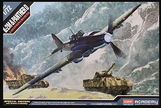 Academy - IL-2M & Panther D - 1/72