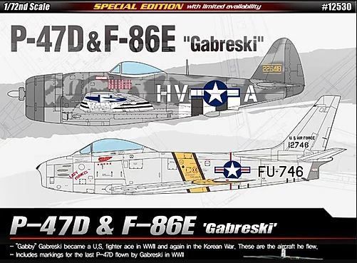 Academy - P-47D & F-86E "Gabreski" - 1/72