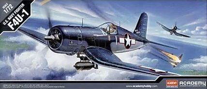 Academy - U.S. Navy Fighter F4U-1 - 1/72