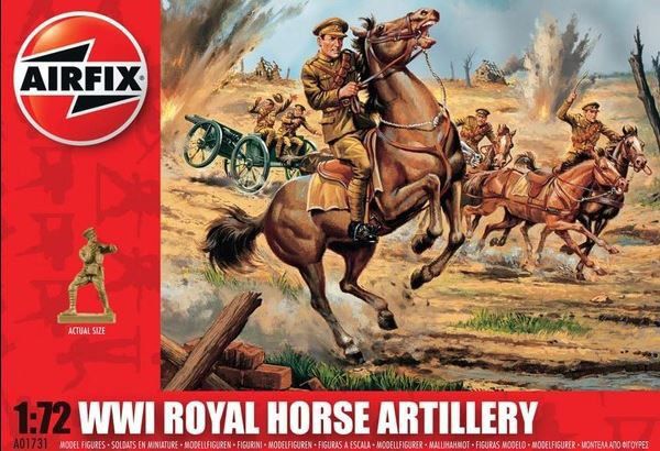 AIRFIX -  WWI ROYAL HORSE ARTILLERY - 1/72