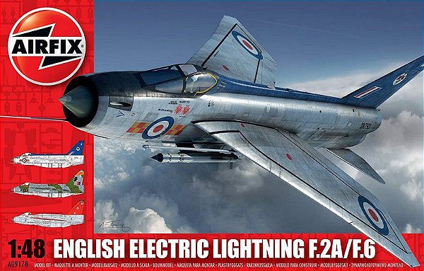 AIRFIX - ENGLISH ELECTRIC LIGHTNING F2A/F6 - 1/48