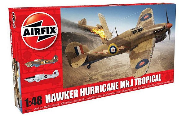 AIRFIX - HAWKER HURRICANE MK.I TROPICAL - 1/48