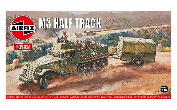 AIRFIX - M3 HALF TRACK - 1/76