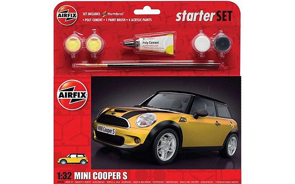 AIRFIX - MINI COOPER S STARTER SET - 1/32