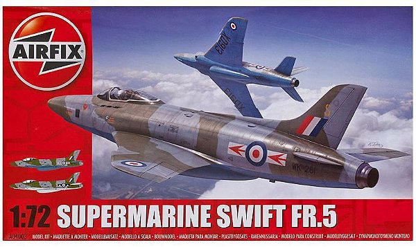 AIRFIX - SUPERMARINE SWIFT RR MK5 - 1/72