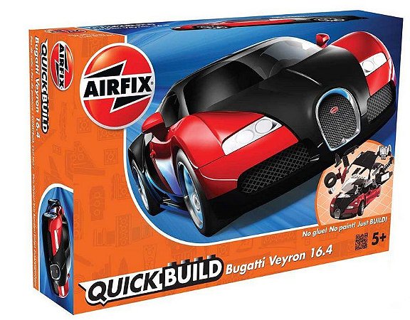 AIRFIX QUICK BUILD - BUGATTI VEYRON